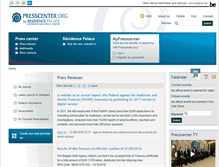 Tablet Screenshot of presscenter.org