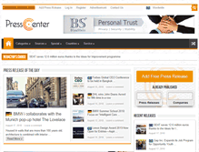 Tablet Screenshot of presscenter.com
